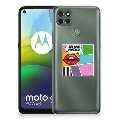 Motorola Moto G9 Power | Sillicone Back Cover | Popart Princess Motorola Moto G9 Power | Sillicone Back Cover | Popart Princess