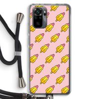 Waterijsjes: Xiaomi Redmi Note 10 Pro Transparant Hoesje met koord