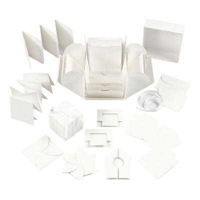 Creativ Company Explosion box geschenkdoos off-white set