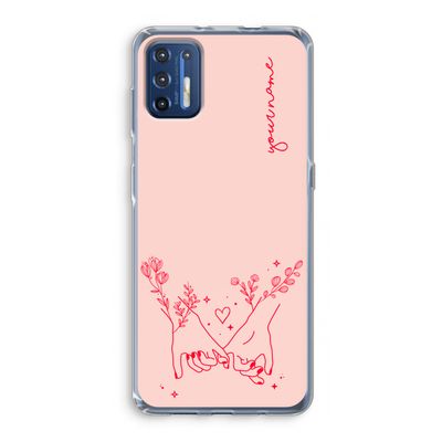 Best Friends: Motorola Moto G9 Plus Transparant Hoesje
