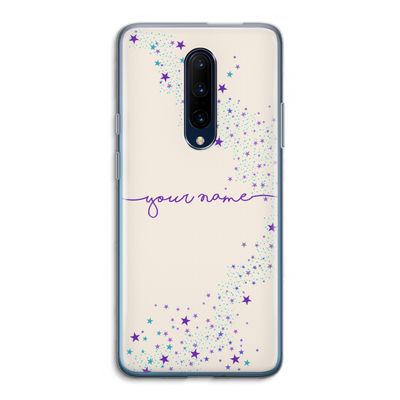 Sterren: OnePlus 7 Pro Transparant Hoesje