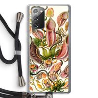 Haeckel Nepenthaceae: Samsung Galaxy Note 20 / Note 20 5G Transparant Hoesje met koord