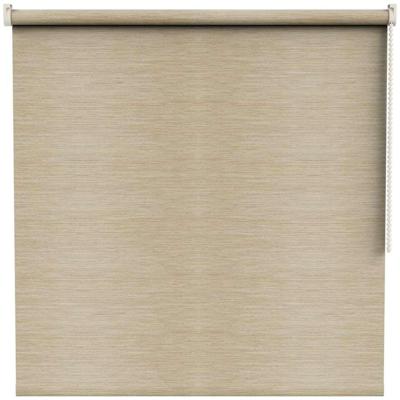 Leen Bakker - Fenstr Rolgordijn Lombok Transparant - Zand (25301) - Polyester - Beige - 120x10x10 Cm