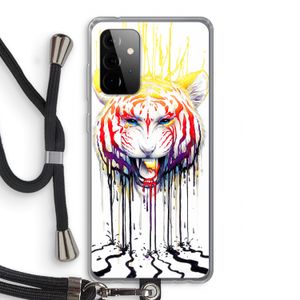 Fading: Samsung Galaxy A72 5G Transparant Hoesje met koord