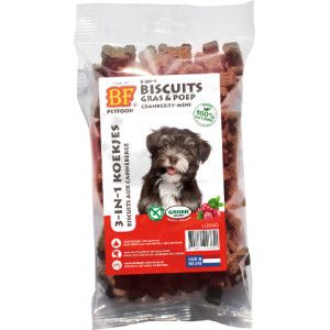 BF Petfood 3 in 1 Biscuits mini hondenkoekjes 2 x Kruidensmaak