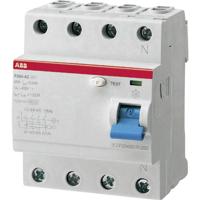 ABB 2CSF204101R1250 F204A-25/0,03 Aardlekschakelaar A 4-polig 25 A 0.03 A 230 V/AC, 400 V/AC