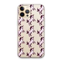 Musketon Unicorn: iPhone 13 Pro Max Transparant Hoesje