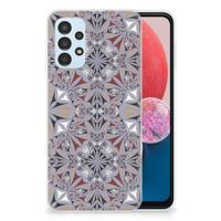 Samsung Galaxy A13 4G | TPU | Siliconen hoesje | Flower Tiles Samsung Galaxy A13 4G | TPU | Siliconen hoesje | Flower Tiles
