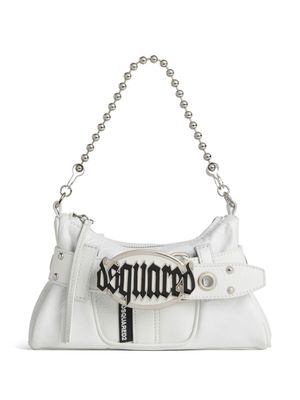 DSQUARED2 pochette Gothic Belt en cuir - Blanc