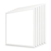 Set van 6 LED panelen - 62x62cm - 36 Watt 4320 lumen (120lm/W) - 4000K neutraal wit - Flikkervrij - UGR19 - IP20 voor binnen - 50.000 branduren