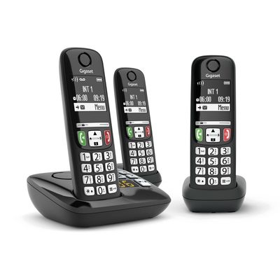 GigasetA735A Trio Huistelefoon Zwart