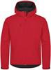 Clique 0200912 Classic Softshell Hoody - Rood - XS