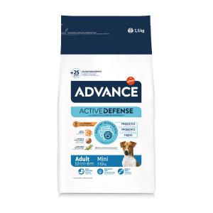 Advance Mini Adult met kip en rijst hondenvoer 2 x 7 kg