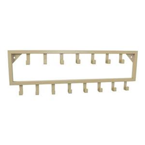 LOFT42 Bono Kapstok - Beige - Metaal - 15 haken - 80x26x4