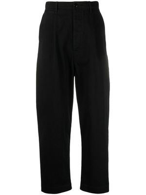 KAPITAL pantalon ample à coupe sarouel - Noir