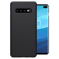 Nillkin Super Frosted Shield Samsung Galaxy S10+ Hoesje - Zwart - thumbnail