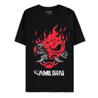 Cyberpunk 2077 T-Shirt Samurai Bandmerch Size S - thumbnail