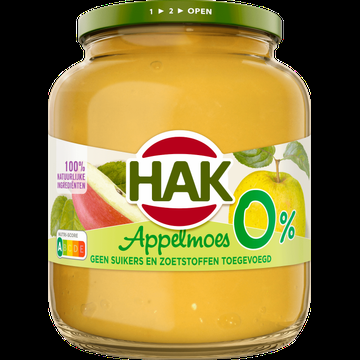 Hak Appelmoes 0% 700 g bij Jumbo