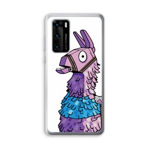 Lama: Huawei P40 Transparant Hoesje