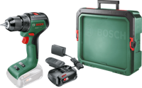 Bosch UniversalDrill 18V-60 + 2.5 Ah Accu (1x) + Systembox S - thumbnail