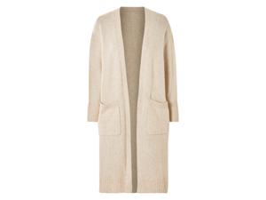 esmara Lang dames vest (Beige, XS (32/34))