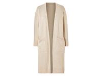 esmara Lang dames vest (Beige, XS (32/34))