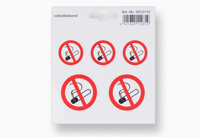 Metafranc sticker 110x110 rookverbod - wu0512110