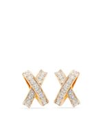 Nina Ricci boucles d'oreilles serties de cristal pre-owned (années 1980) - thumbnail