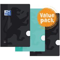 Schrift oxford school a4 ruit 10x10mm 72pag 3st