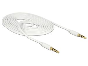DeLOCK 83441 audio kabel 2 m 3.5mm Wit