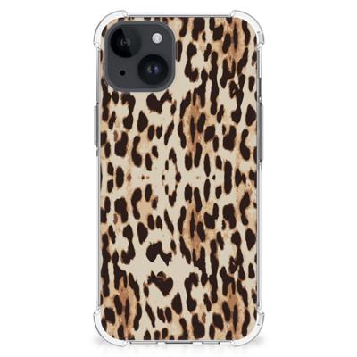 iPhone 15 Case Anti-shock Leopard iPhone 15 Case Anti-shock Leopard