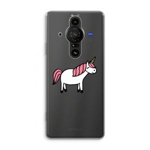 Eenhoorn: Sony Xperia Pro-I Transparant Hoesje