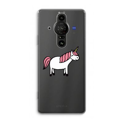 Eenhoorn: Sony Xperia Pro-I Transparant Hoesje