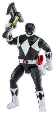 Mighty Morphin Power Rangers Season 2 Auto-Morphin Action Figure Black Ranger