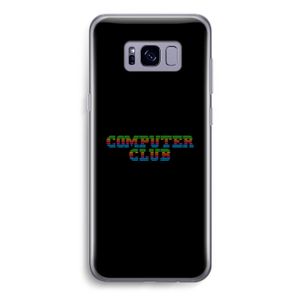 Retro: Samsung Galaxy S8 Transparant Hoesje