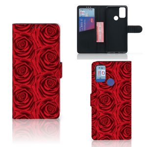 Alcatel 1S (2021) Hoesje Red Roses