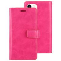 Voor iPhone 11 Pro kwik GOOSPERY MANSOOR horizontale Flip lederen draagtas met houder & kaartsleuven & portemonnee (Rose rood)