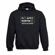 Hoody "Happy Hunting" geel Hoody "Happy Hunting" geel