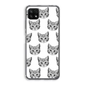 Kitten: Samsung Galaxy A22 5G Transparant Hoesje