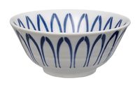 Blauw/Witte Kom - Mixed bowls - 15 x 7cm 500ml