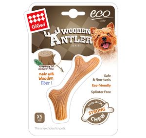 Kauwspeelgoed hout voor honden XS