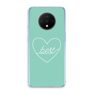 Best heart pastel: OnePlus 7T Transparant Hoesje
