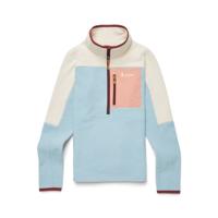 Cotopaxi Abrazo Half-Zip Fleece Fleece Dames Cream/Sea Spray L