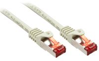 LINDY 47341 RJ45 Netwerkkabel, patchkabel CAT 6 S/FTP 0.50 m Grijs 1 stuk(s)