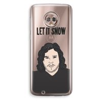Let It Snow: Motorola Moto G6 Transparant Hoesje