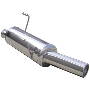 InoxCar uitlaat passend voor Peugeot 206 1.6 HDi (109pk) 80mm IXPE2061380