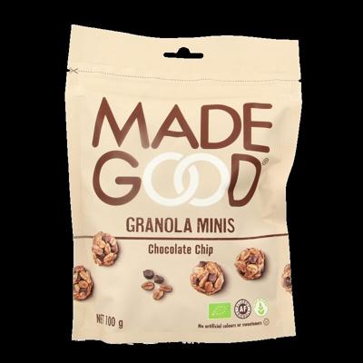 Made Good Granola minis chocolate chip bio 100 Gram