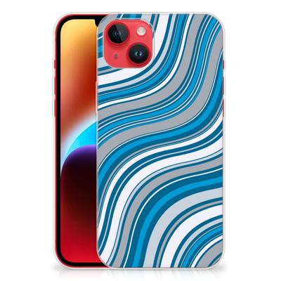 iPhone 14 Plus | TPU bumper | Waves Blue