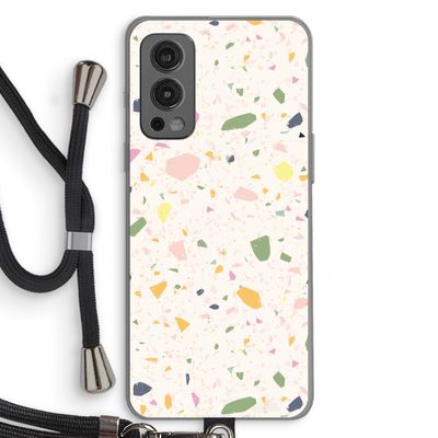 Terrazzo N°21: OnePlus Nord 2 5G Transparant Hoesje met koord
