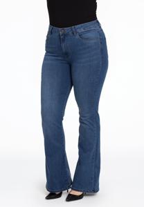 Yoek Flared jeans | Indigo | Maat 52
